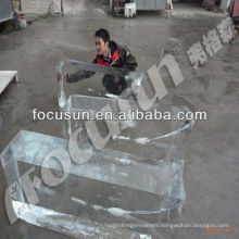 Clear/Transparent block ice machine/plant for ice curve